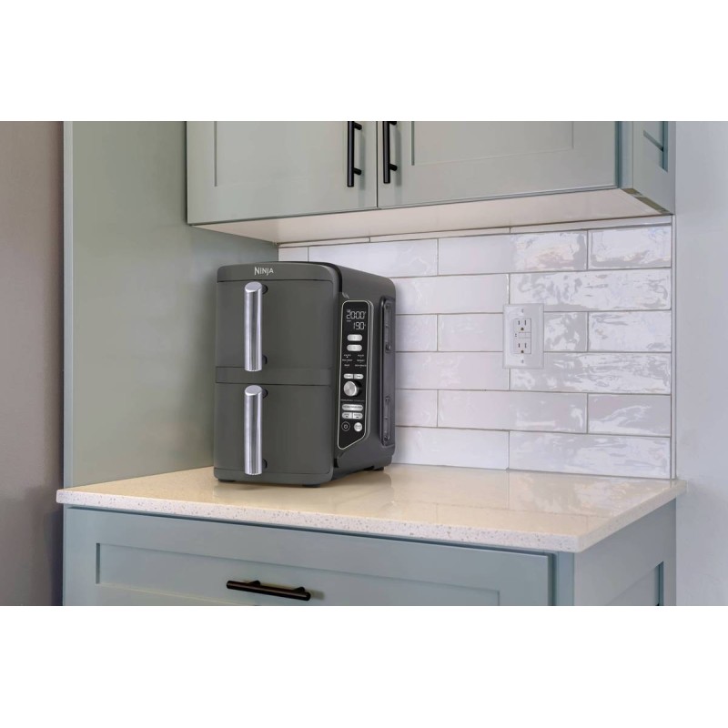 Ninja SL400EU Double Stack XL Airfryer 2.47kW Grå Ninja SL400EU Double Stack XL Airfryer 2.47kW Grå